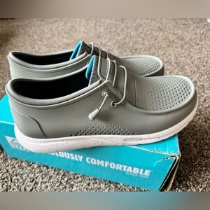 NIB REEF - Gray Slip-On Casual Water Loafers